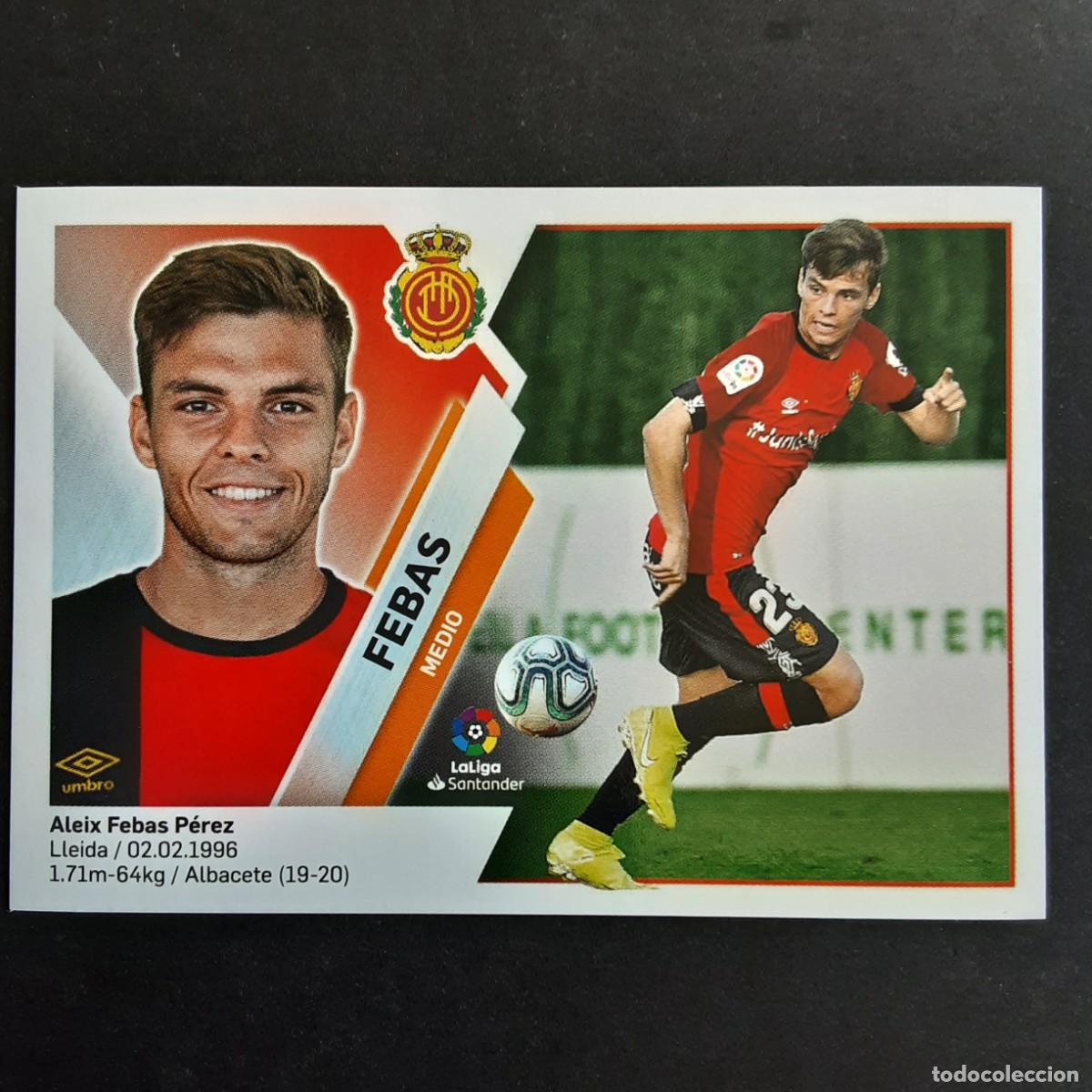 Cromos de f&uacute;tbol: CROMO LIGA 2019 2020 COLECCIONES ESTE PANINI FICHAJE N&ordm;33 FEBAS-MALLORCA NUNCA PEGADO