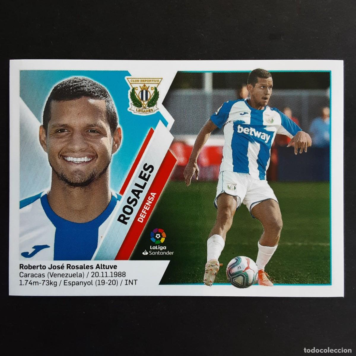 Cromos de f&uacute;tbol: CROMO LIGA 2019 2020 COLECCIONES ESTE PANINI FICHAJE N&ordm;35 ROSALES-LEGANES NUNCA PEGADO
