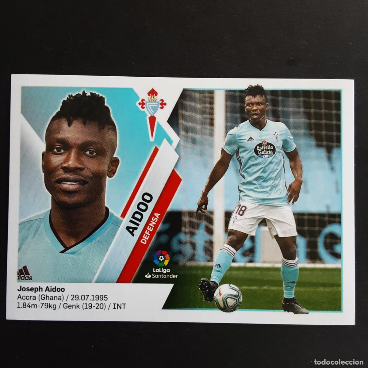 Cromos de f&uacute;tbol: CROMO LIGA 2019 2020 COLECCIONES ESTE PANINI FICHAJE N&ordm;36 AIDOO-CELTA NUNCA PEGADO