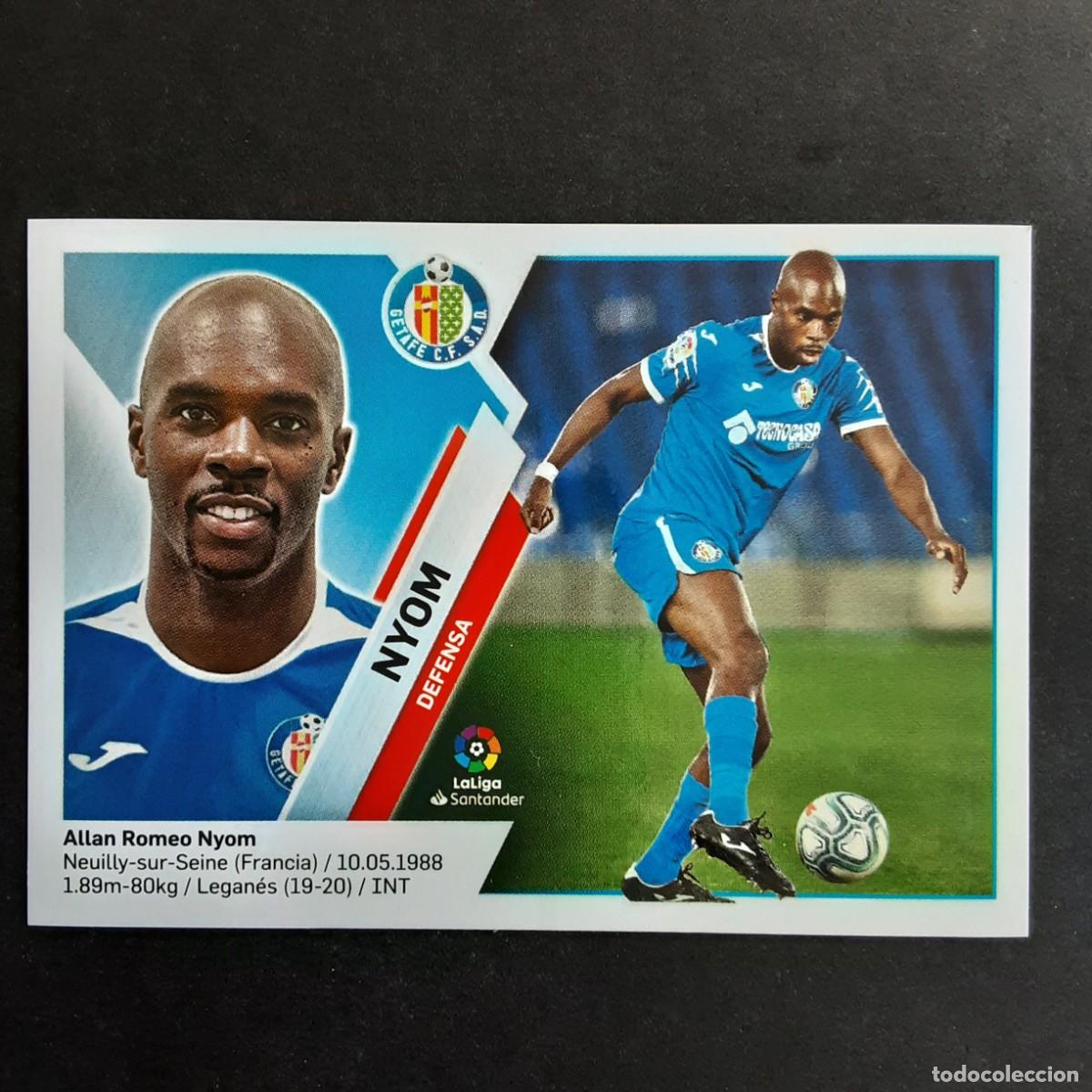 Cromos de f&uacute;tbol: CROMO LIGA 2019 2020 COLECCIONES ESTE PANINI FICHAJE N&ordm;42 NYOM-GETAFE NUNCA PEGADO