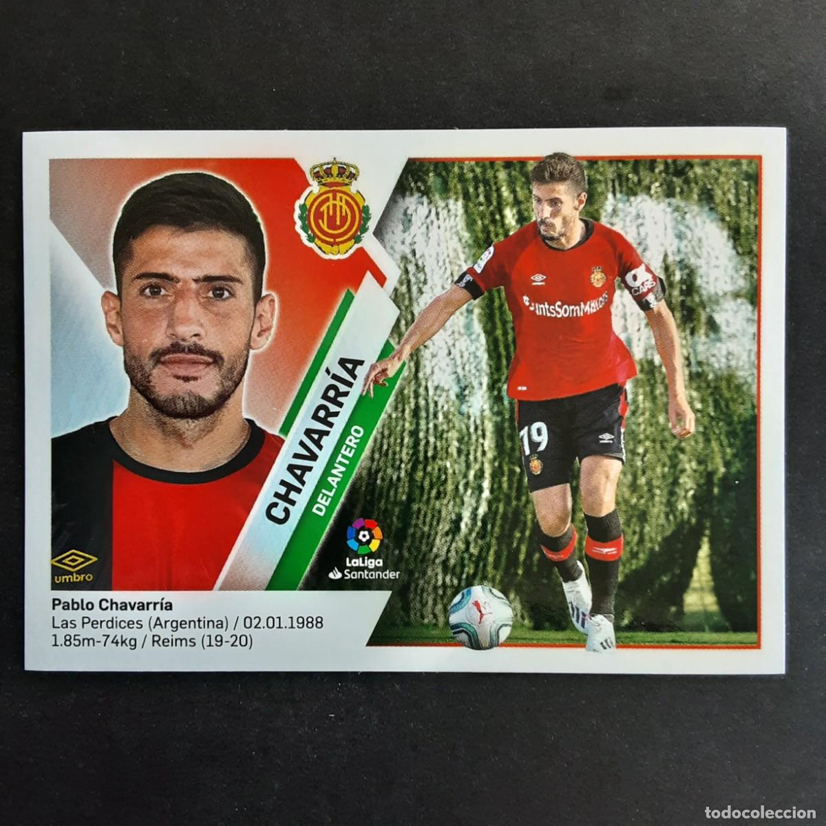 Cromos de f&uacute;tbol: CROMO LIGA 2019 2020 COLECCIONES ESTE PANINI FICHAJE N&ordm;47 CHAVARRIA-MALLORCA NUNCA PEGADO