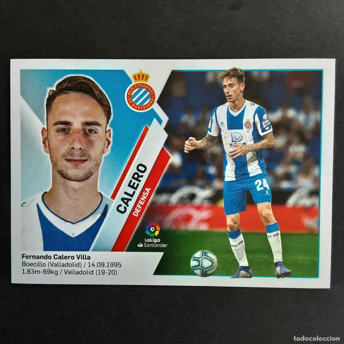 Cromos de f&uacute;tbol: CROMO LIGA 2019 2020 COLECCIONES ESTE PANINI FICHAJE N&ordm;51 CALERO-ESPANYOL NUNCA PEGADO