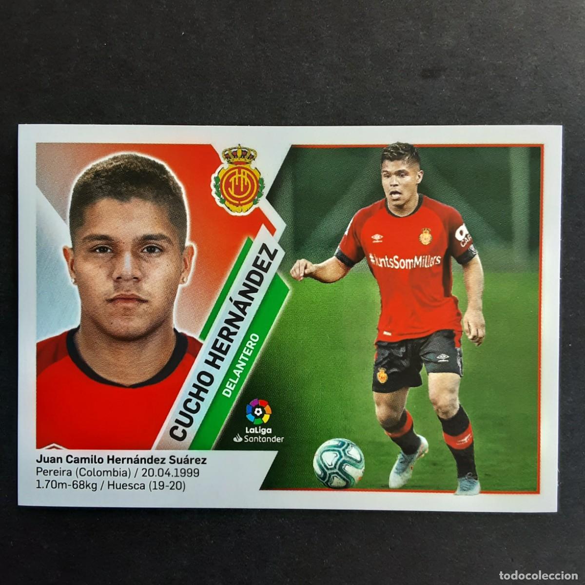 Cromos de f&uacute;tbol: CROMO LIGA 2019 2020 COLECCIONES ESTE PANINI FICHAJE N&ordm;52 CUCHO HERNANDEZ-MALLORCA NUNCA PEGADO