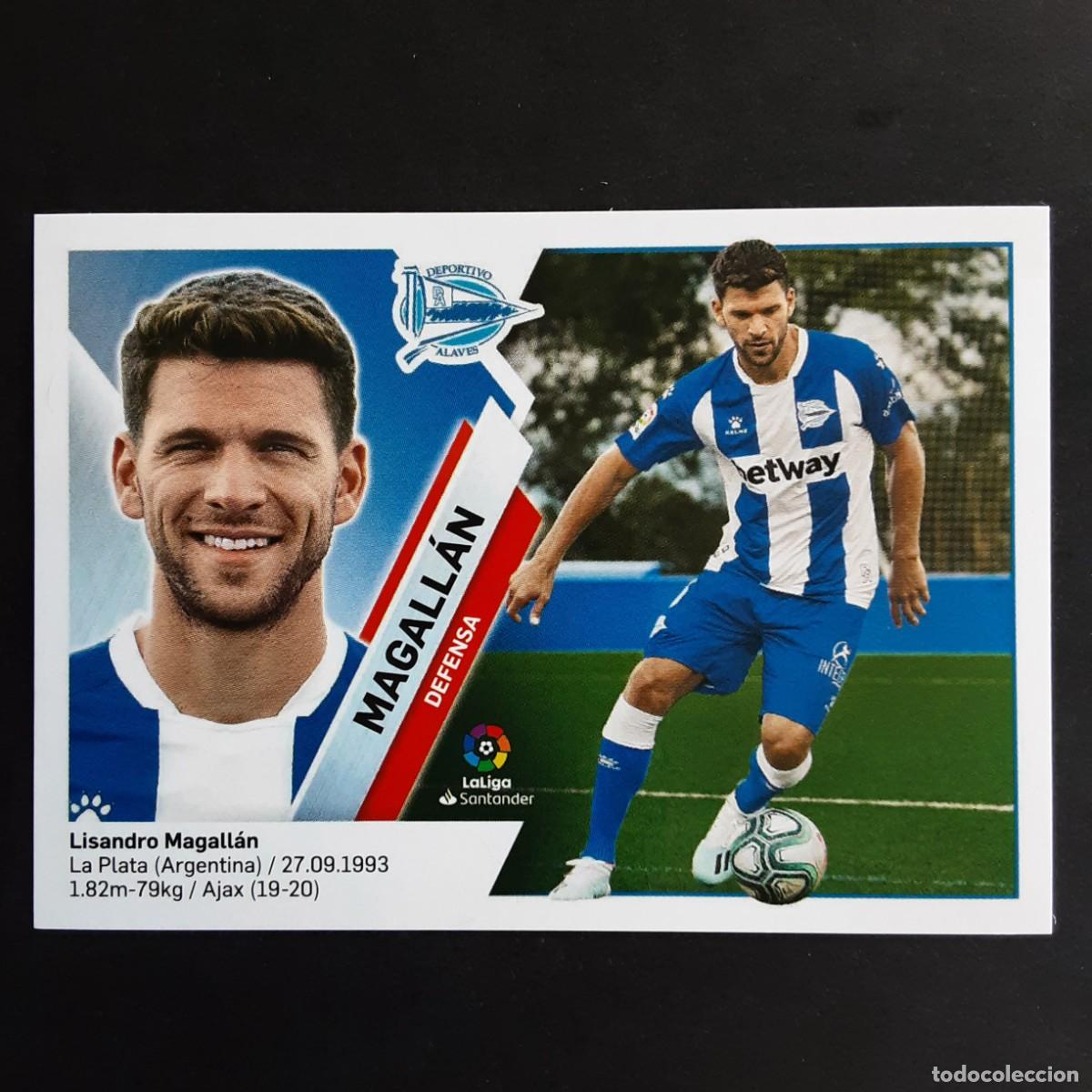 Cromos de f&uacute;tbol: CROMO LIGA 2019 2020 COLECCIONES ESTE PANINI FICHAJE N&ordm;56 MAGALLAN-ALAVES NUNCA PEGADO