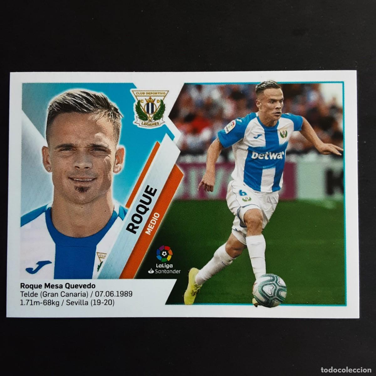 Cromos de f&uacute;tbol: CROMO LIGA 2019 2020 COLECCIONES ESTE PANINI FICHAJE N&ordm;57 ROQUE-LEGANES NUNCA PEGADO