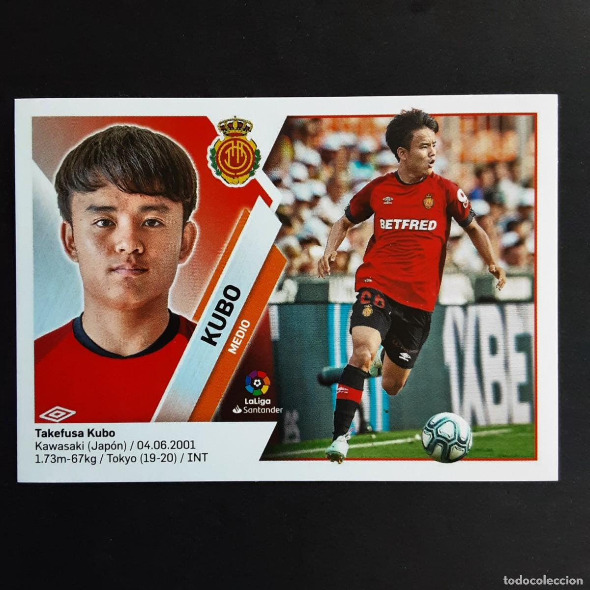 Cromos de f&uacute;tbol: CROMO LIGA 2019 2020 COLECCIONES ESTE PANINI FICHAJE N&ordm;63 KUBO-MALLORCA NUNCA PEGADO