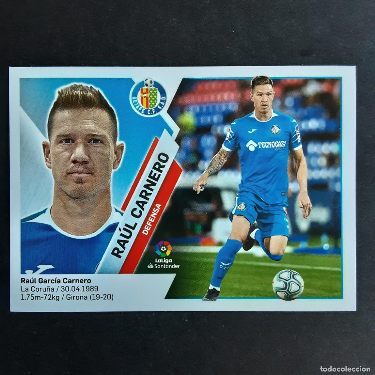 Football Stickers: CROMO LIGA 2019 2020 COLECCIONES ESTE PANINI COLOCA N&ordm;5 BIS RAUL CARNERO-GETAFE NUNCA PEGADO