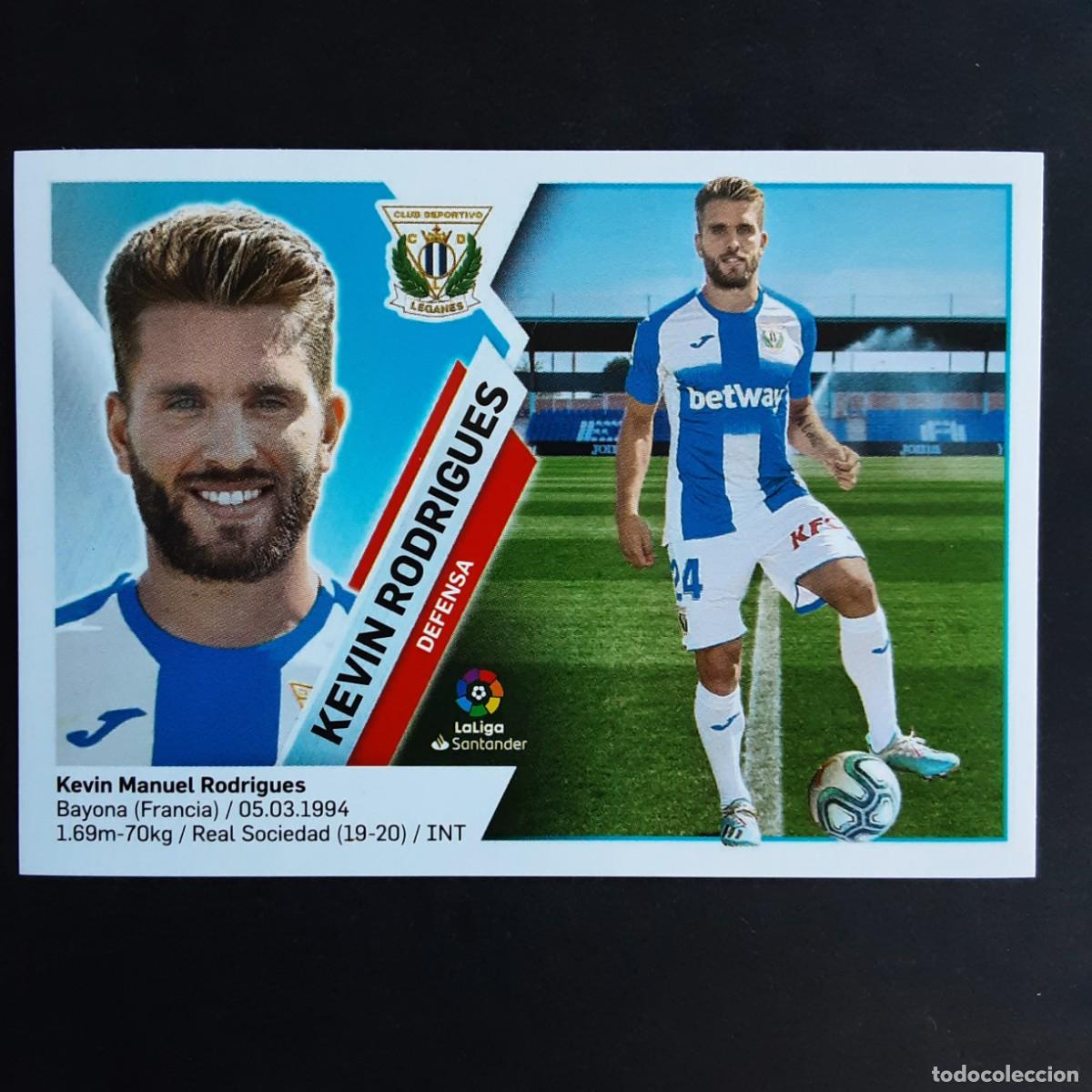 Football Stickers: CROMO LIGA 2019 2020 COLECCIONES ESTE PANINI COLOCA N&ordm;3 BIS KEVIN RODRIGUES-LEGANES NUNCA PEGADO