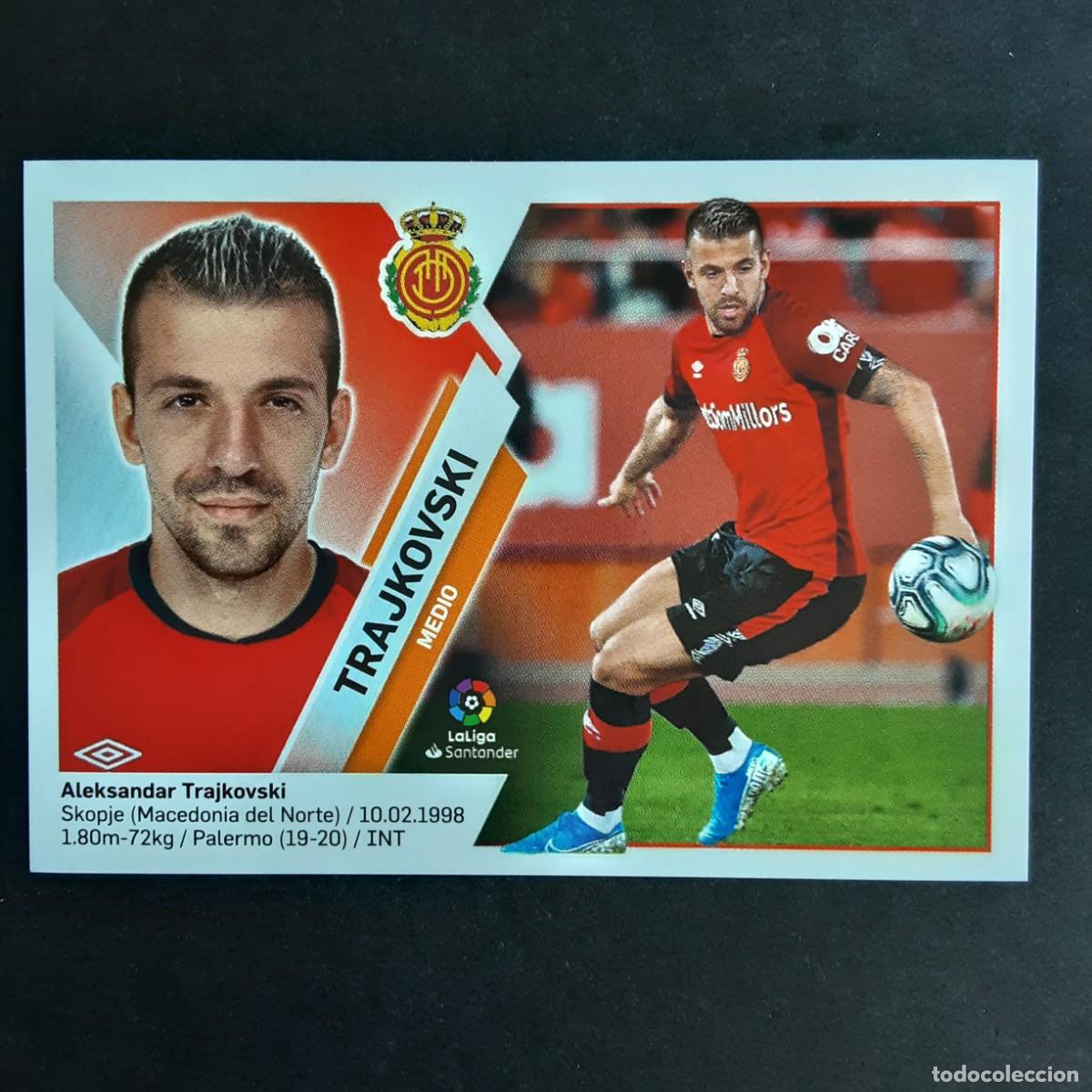 Cromos de f&uacute;tbol: CROMO LIGA 2019 2020 COLECCIONES ESTE PANINI COLOCA N&ordm;10 BIS TRAJKOVSKI-MALLORCA NUNCA PEGADO
