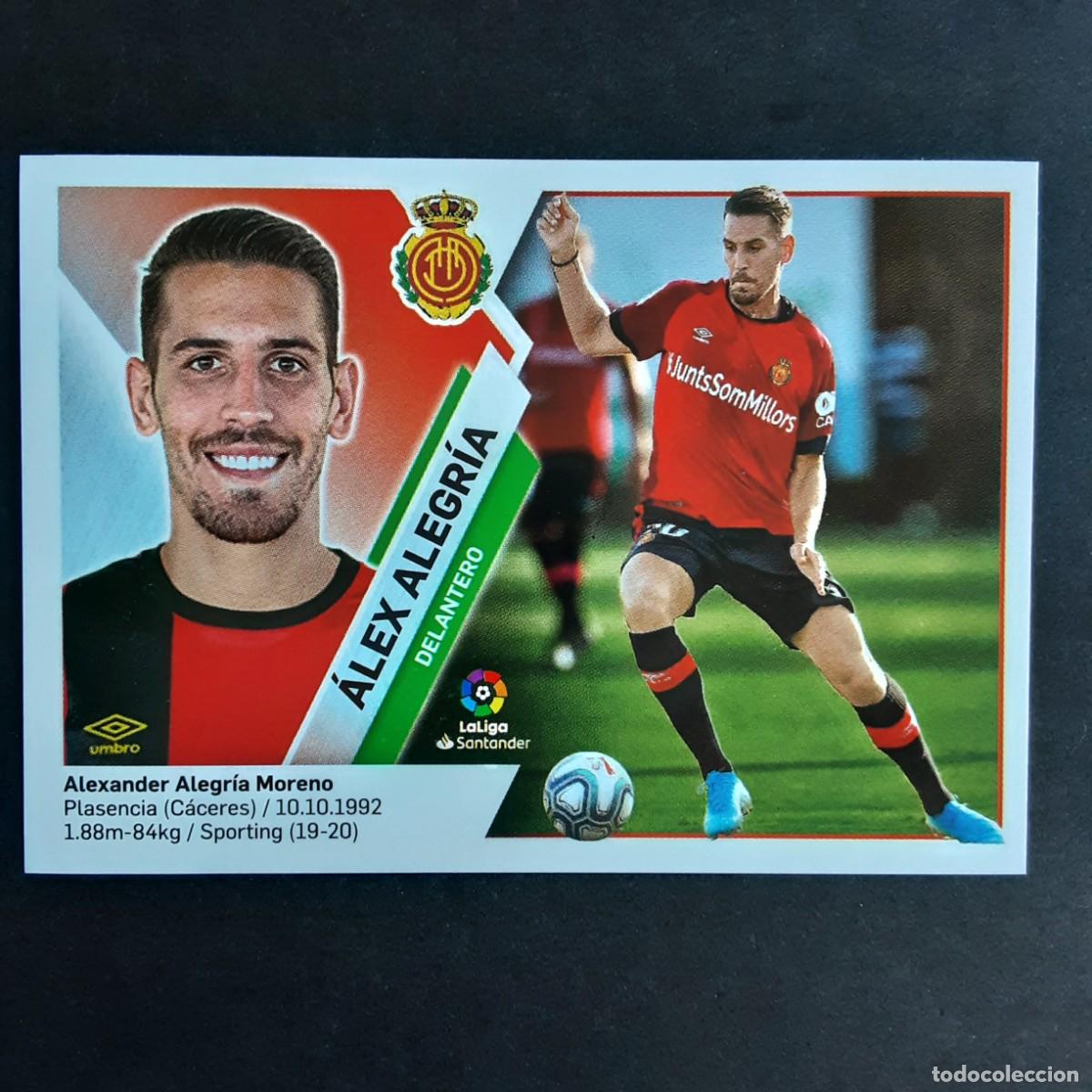 Cromos de f&uacute;tbol: CROMO LIGA 2019 2020 COLECCIONES ESTE PANINI COLOCA N&ordm;14 BIS ALEX ALEGRIA-MALLORCA NUNCA PEGADO
