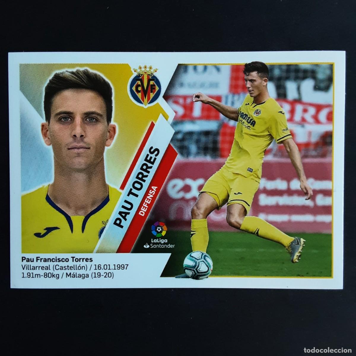 Cromos de F&uacute;tbol: CROMO LIGA 2019 2020 COLECCIONES ESTE PANINI COLOCA N&ordm;5 BIS PAU TORRES-VILLARREAL NUNCA PEGADO