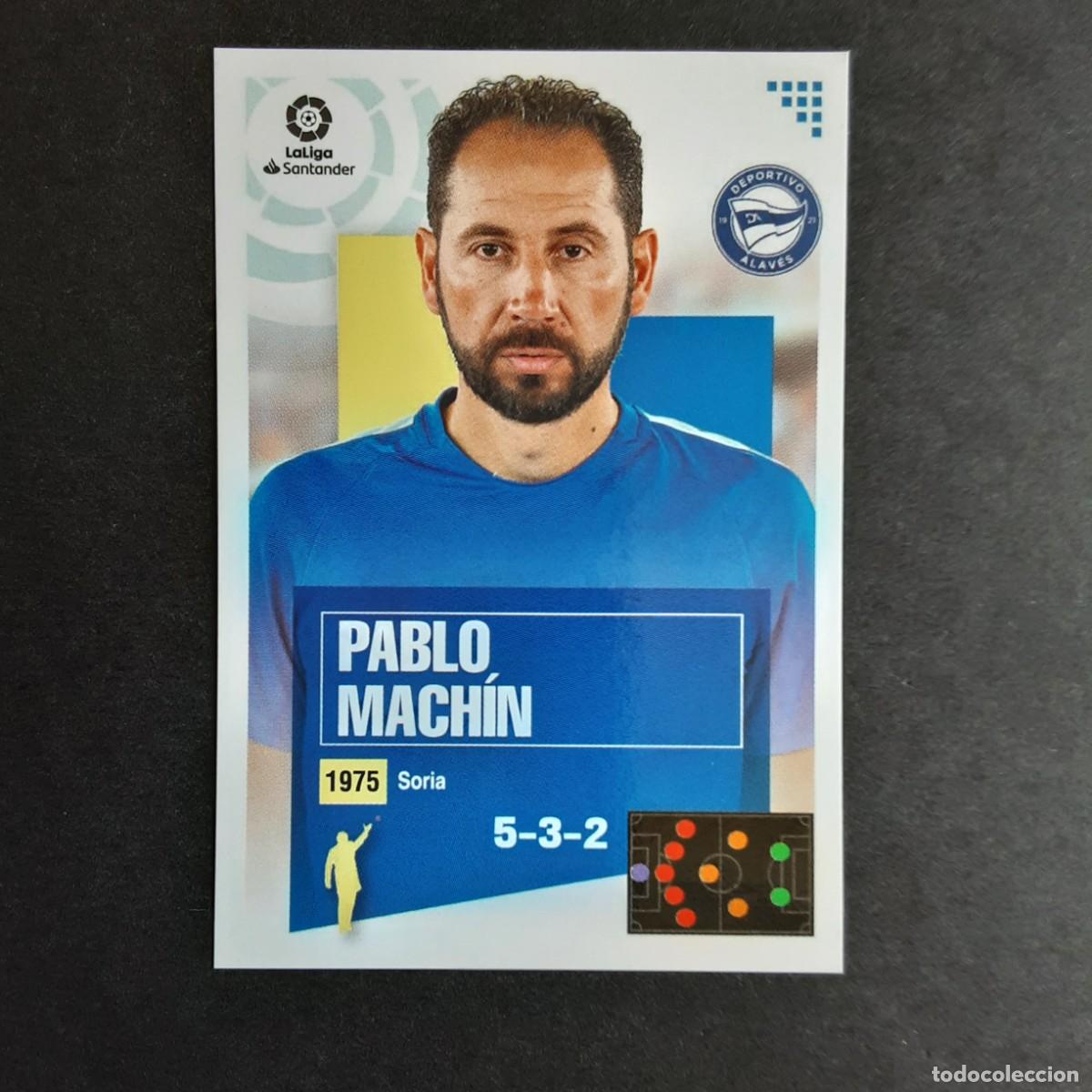 Cromos de Futebol: CROMO LIGA 2020 2021 20 21 COLECCIONES ESTE PANINI N&ordm;1 ENTRENADOR MACHIN-ALAVES NUNCA PEGADO
