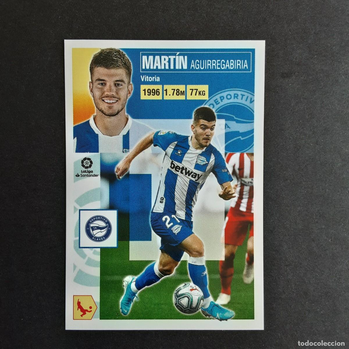 Fu&szlig;ball-Sticker: CROMO LIGA 2020 2021 20 21 COLECCIONES ESTE PANINI N&ordm;5 MARTIN-ALAVES NUNCA PEGADO
