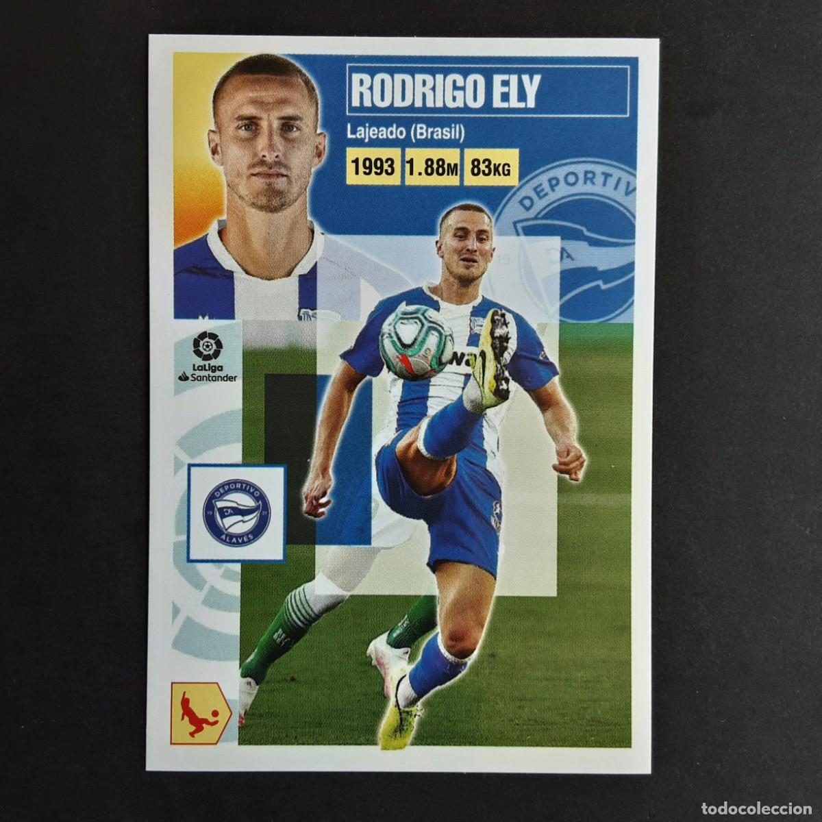 Football Stickers: CROMO LIGA 2020 2021 20 21 COLECCIONES ESTE PANINI N&ordm;8 RODRIGO ELY-ALAVES NUNCA PEGADO
