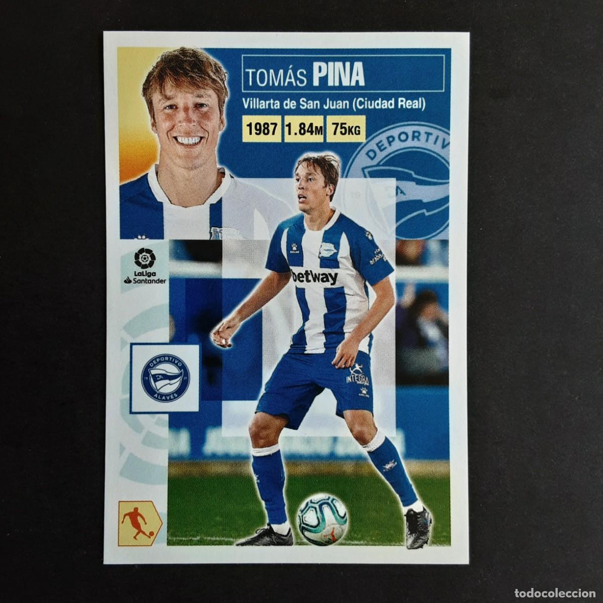 Football Stickers: CROMO LIGA 2020 2021 20 21 COLECCIONES ESTE PANINI N&ordm;14 PINA-ALAVES NUNCA PEGADO