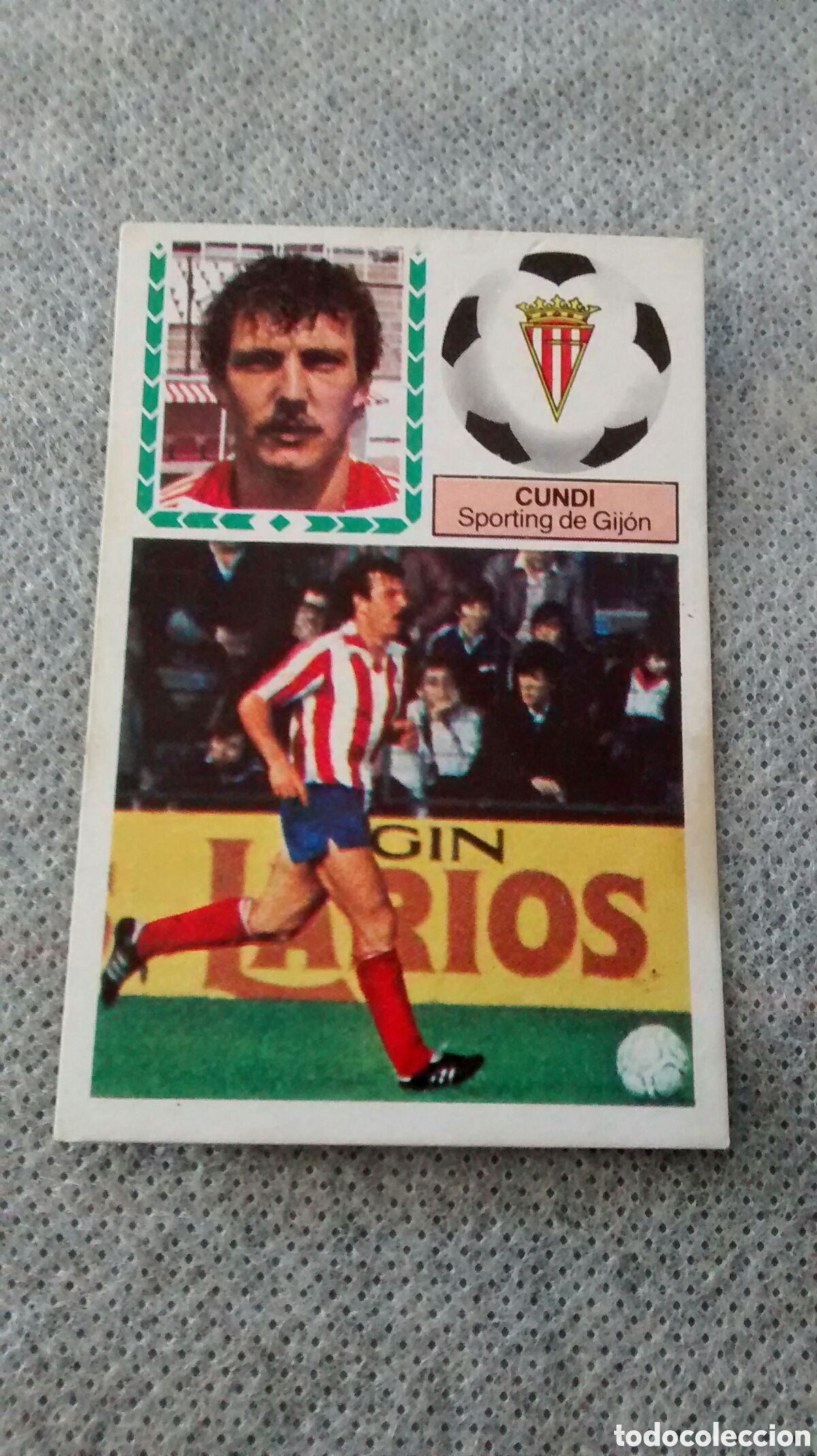 Cromos de f&uacute;tbol: CUNDI ESTE 83 84 - Foto 1