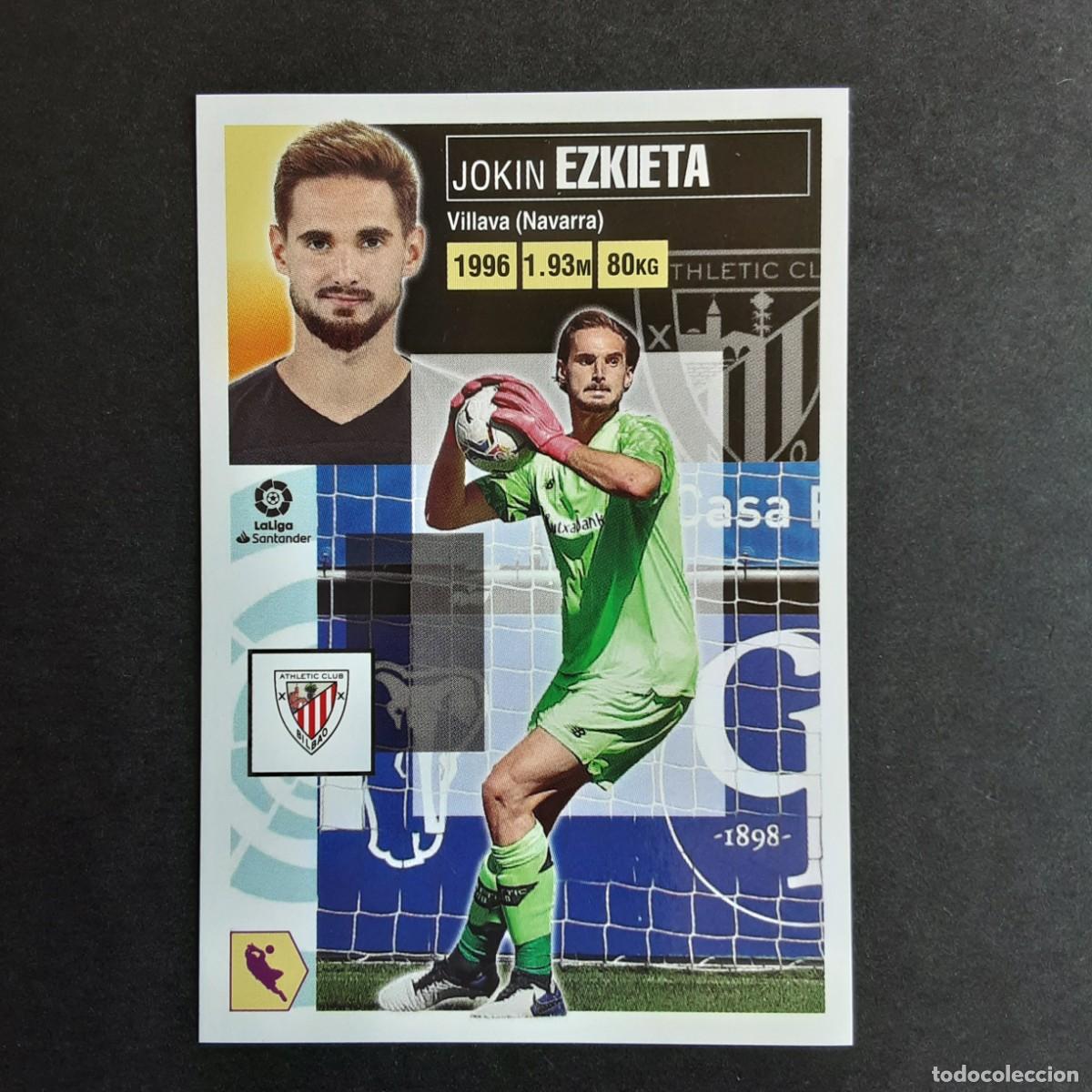 Football Stickers: CROMO LIGA 2020 2021 20 21 COLECCIONES ESTE PANINI N&ordm;3 EZKIETA-ATH.BILBAO NUNCA PEGADO