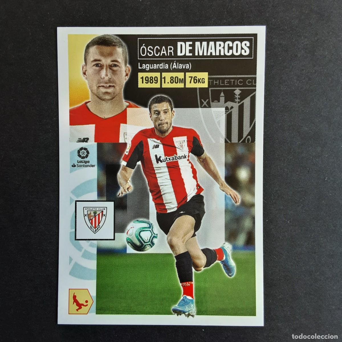 Cromos de F&uacute;tbol: CROMO LIGA 2020 2021 20 21 COLECCIONES ESTE PANINI N&ordm;4A DE MARCOS-ATH.BILBAO NUNCA PEGADO