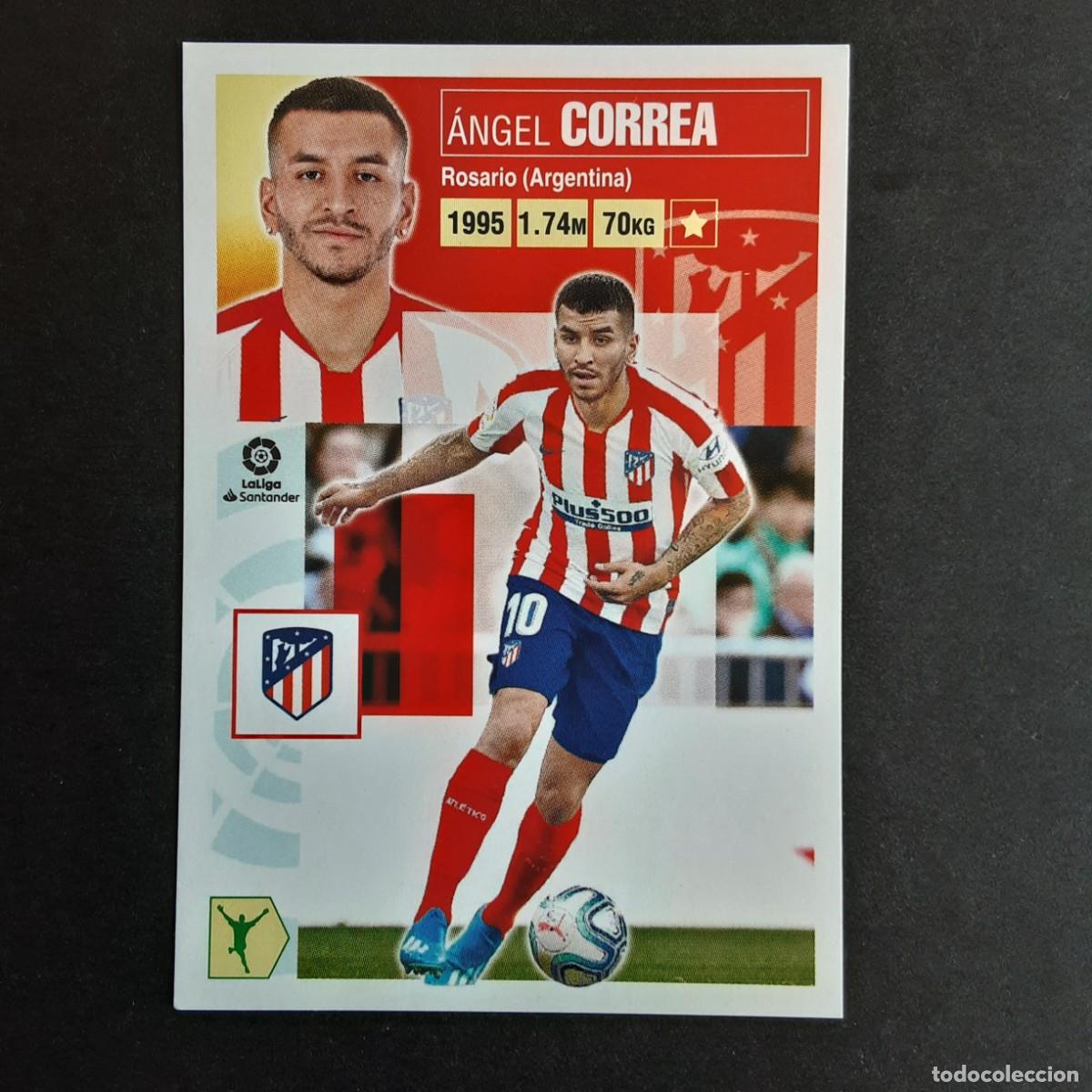 Cromos de f&uacute;tbol: CROMO LIGA 2020 2021 20 21 COLECCIONES ESTE PANINI N&ordm;16 CORREA-AT.MADRID NUNCA PEGADO