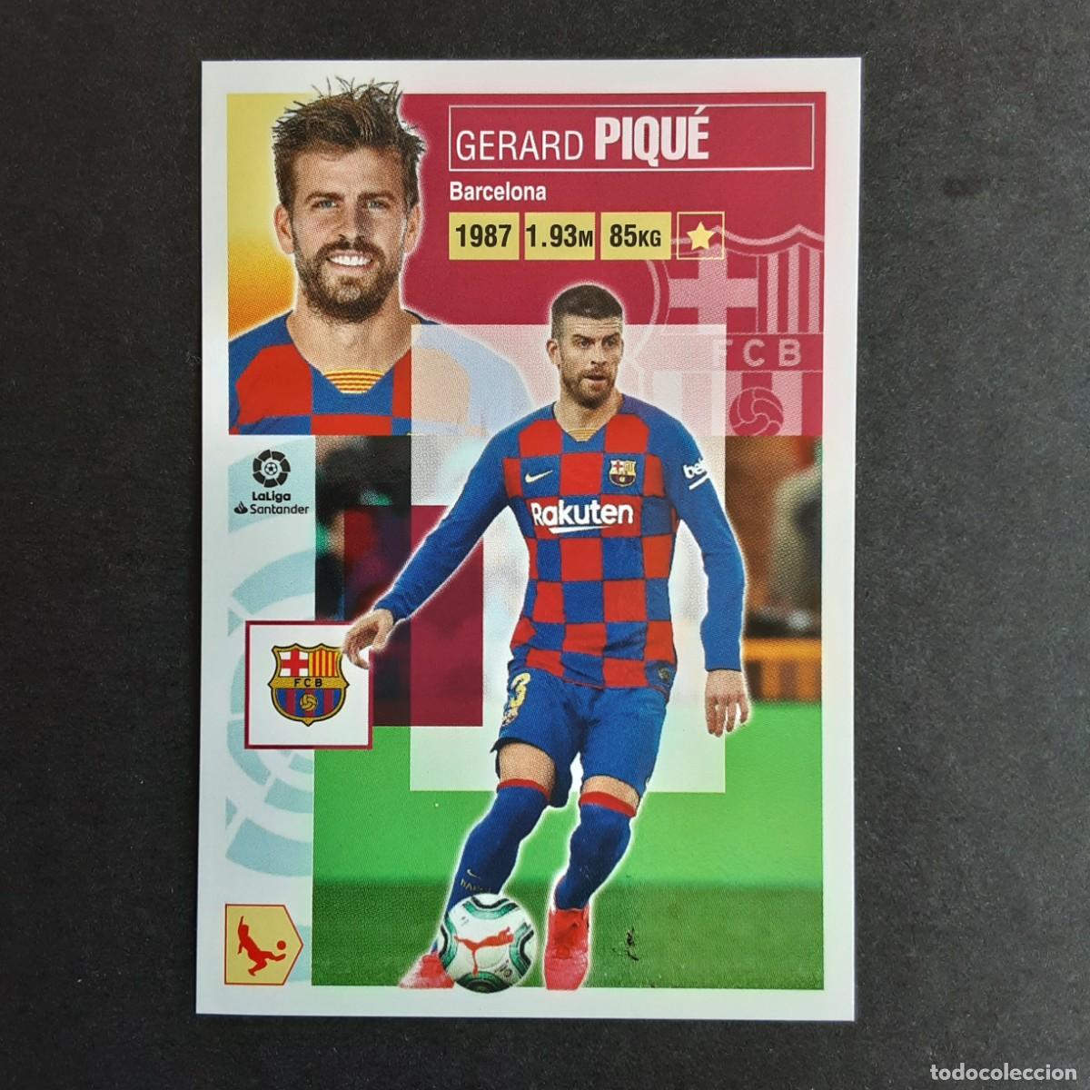 Football Stickers: CROMO LIGA 2020 2021 20 21 COLECCIONES ESTE PANINI N&ordm;7 PIQUE-BARCELONA NUNCA PEGADO