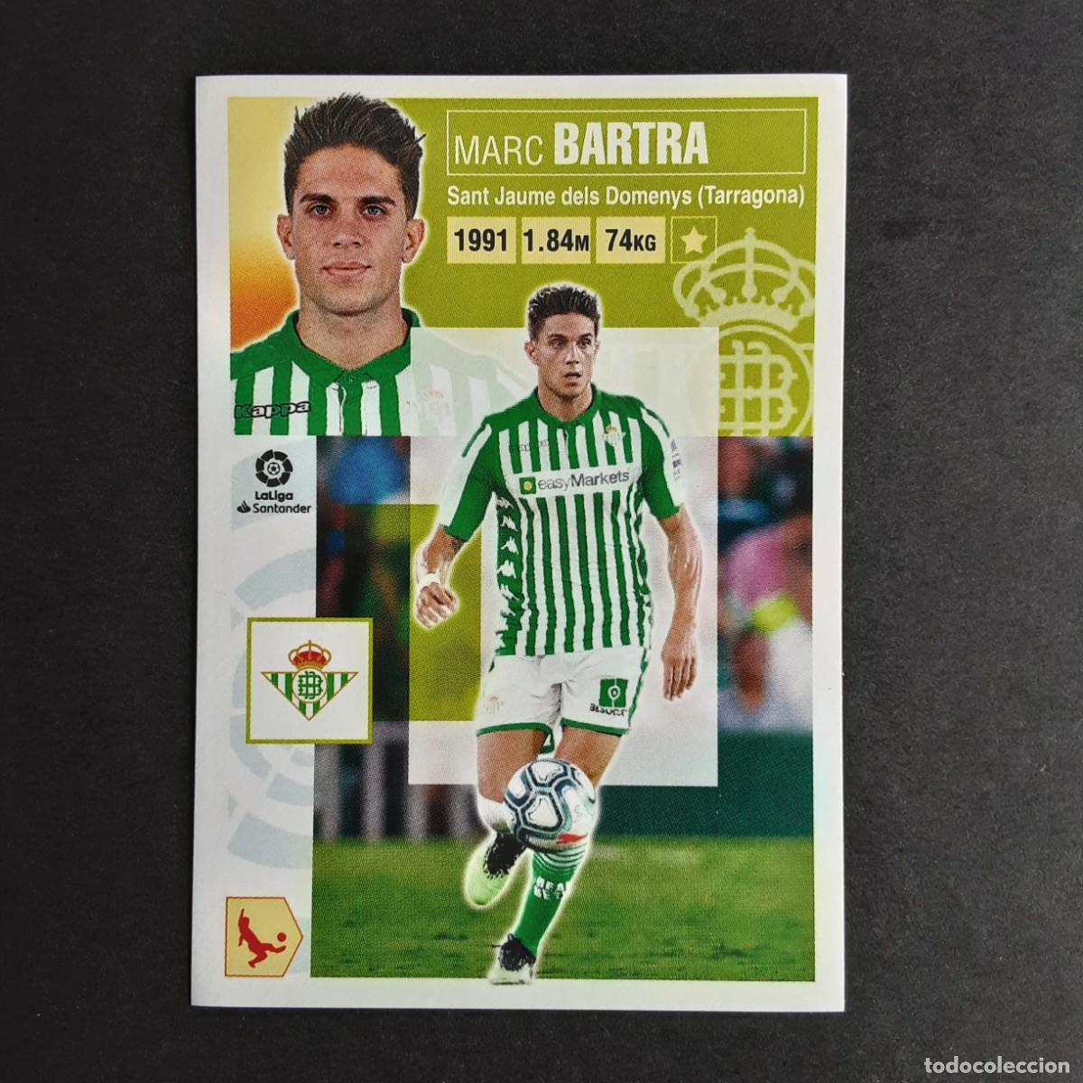 Cromos de F&uacute;tbol: CROMO LIGA 2020 2021 20 21 COLECCIONES ESTE PANINI N&ordm;5 BARTRA-BETIS NUNCA PEGADO