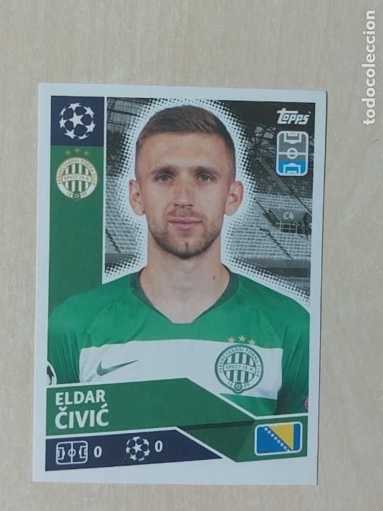 Fu&szlig;ball-Sticker: N&ordm; POF 84 CIVIC - TOPPS CHAMPIONS 2020 21 STICKERS - Ferencv&aacute;rosi TC