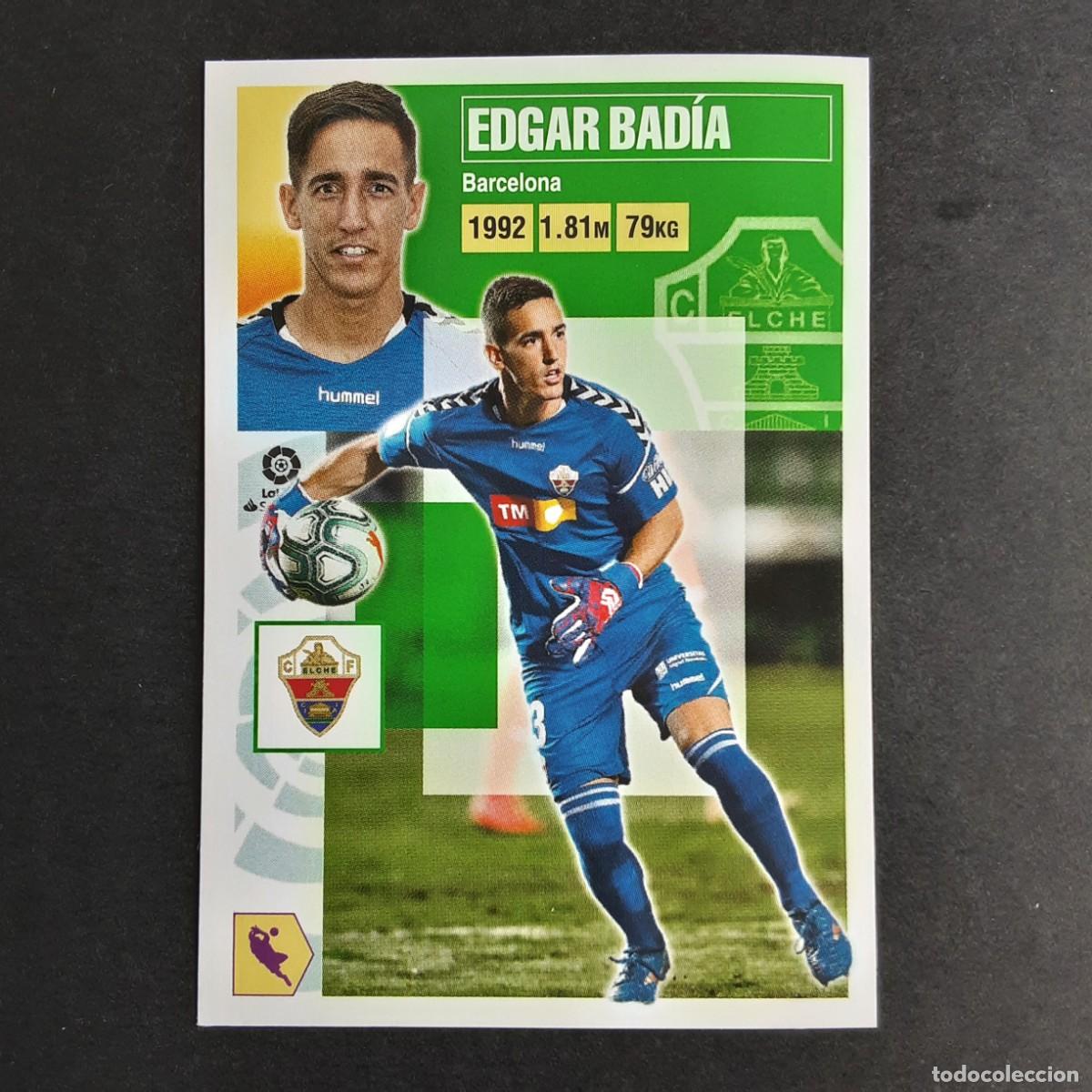 Figurine di Calcio: CROMO LIGA 2020 2021 20 21 COLECCIONES ESTE PANINI N&ordm;2 EDGAR BADIA-ELCHE NUNCA PEGADO