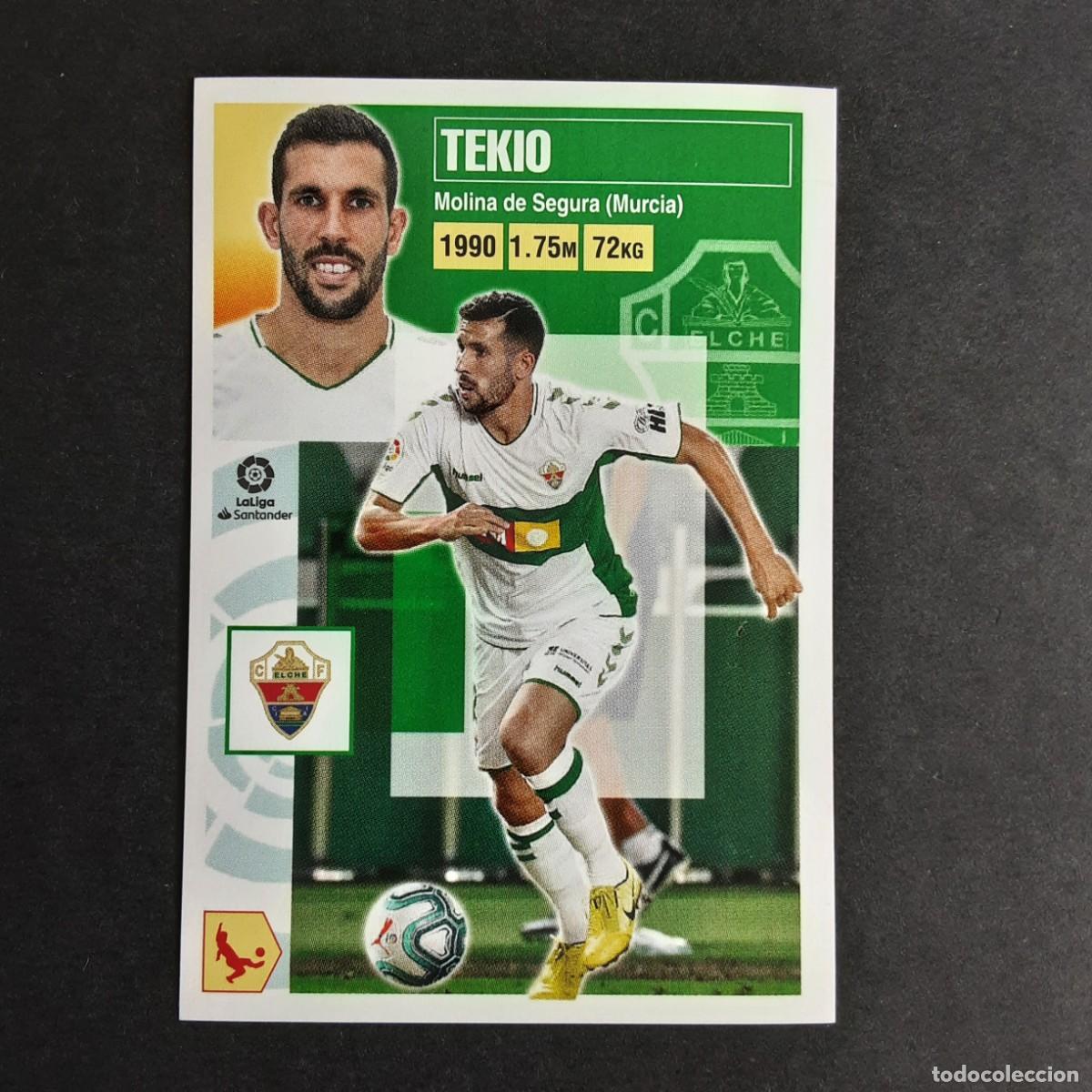 Figurine di Calcio: CROMO LIGA 2020 2021 20 21 COLECCIONES ESTE PANINI N&ordm;5 TEKIO-ELCHE NUNCA PEGADO