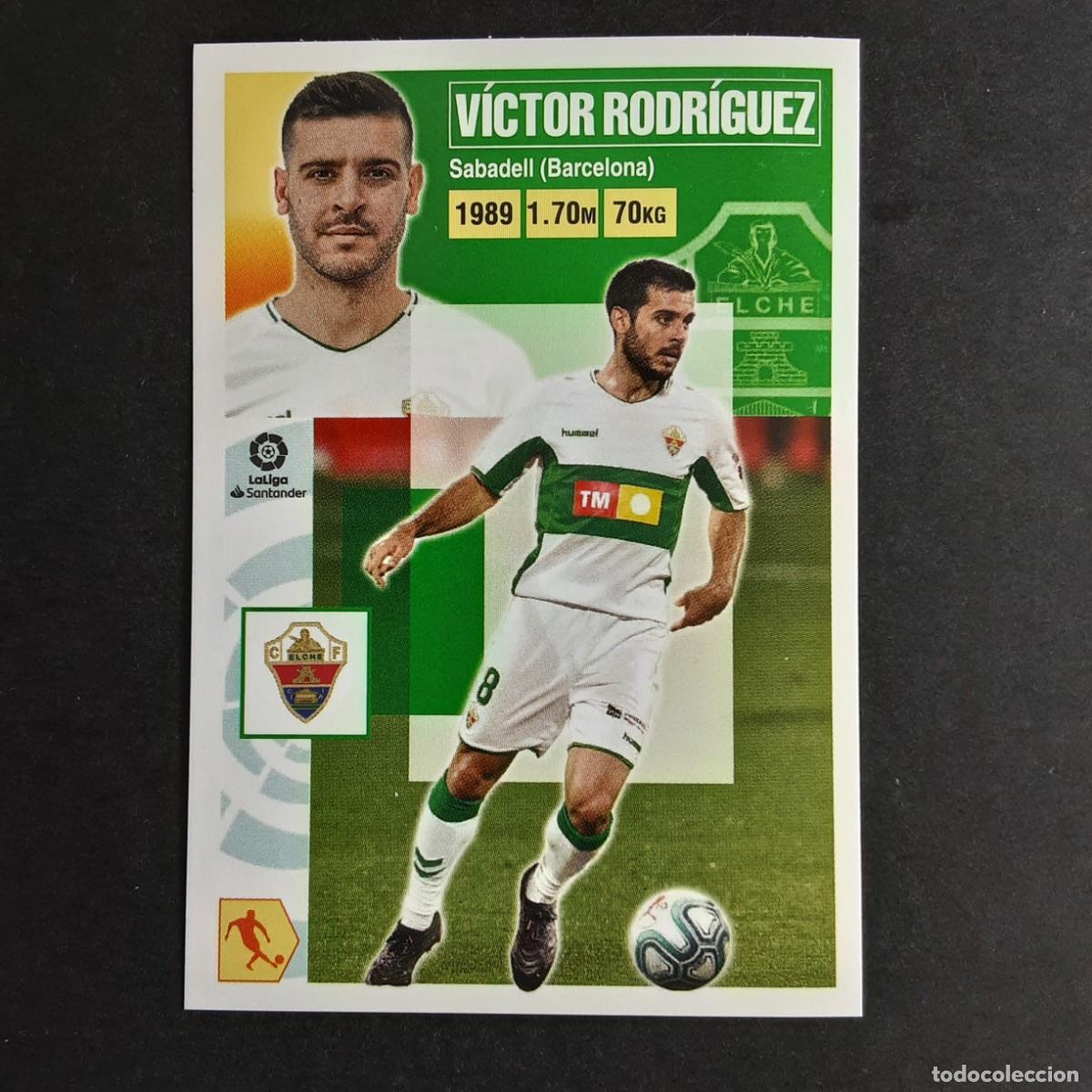 Figurine di Calcio: CROMO LIGA 2020 2021 20 21 COLECCIONES ESTE PANINI N&ordm;11 VICTOR RODRIGUEZ-ELCHE NUNCA PEGADO