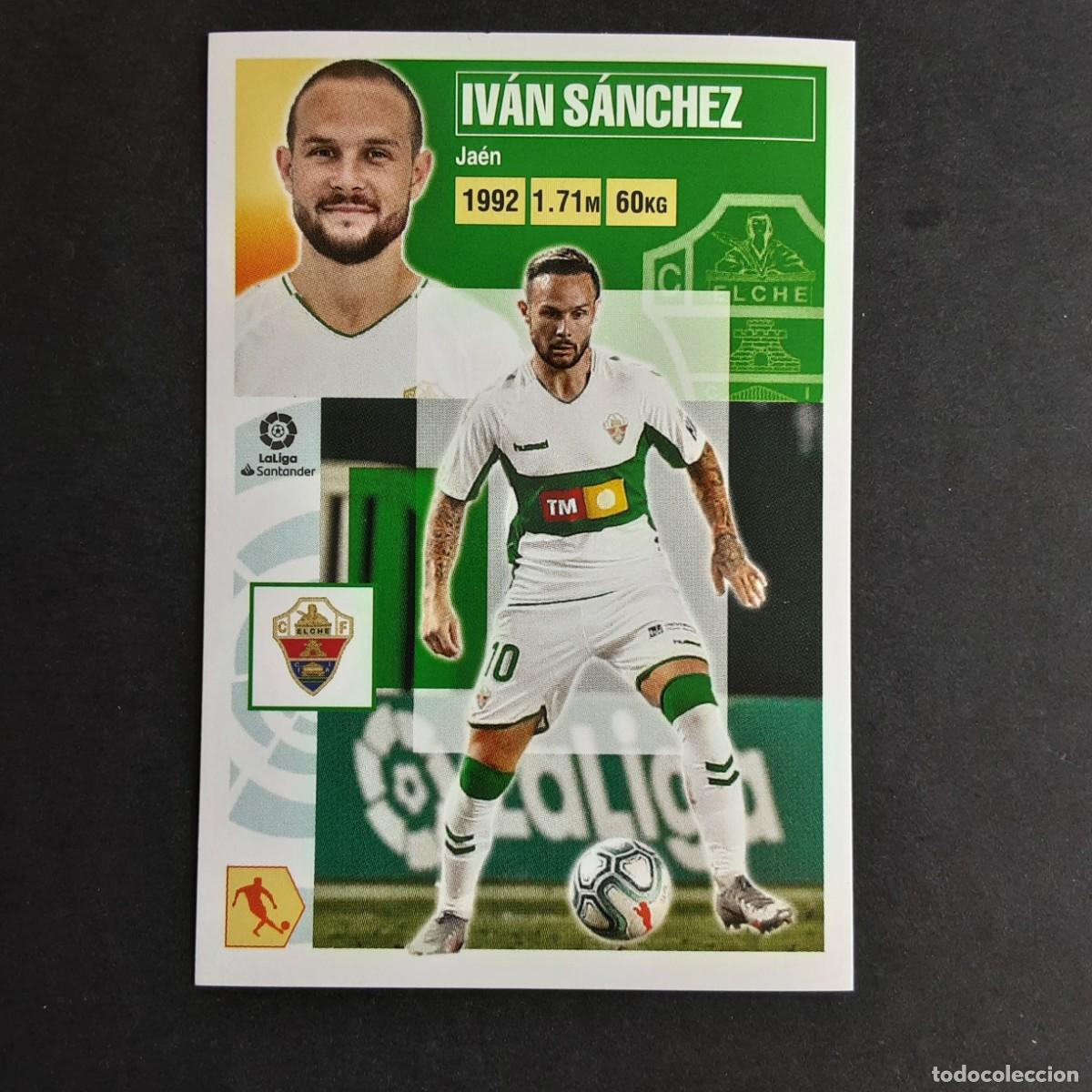 Cromos de F&uacute;tbol: CROMO LIGA 2020 2021 20 21 COLECCIONES ESTE PANINI N&ordm;13 IVAN SANCHEZ-ELCHE NUNCA PEGADO