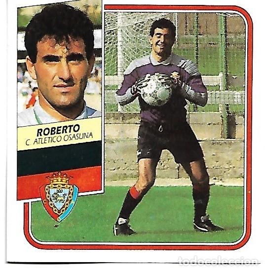 Cromos de f&uacute;tbol: ROBERTO (OSASUNA). ESTE 89-90 - Foto 1