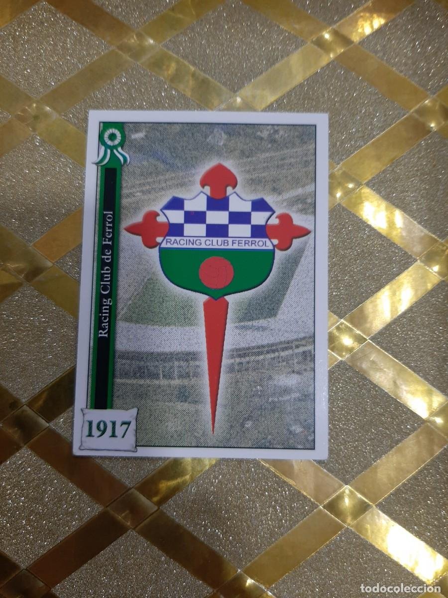 585 escudo - racing club ferrol - mate - mundic - Comprar Cromos de Futebol  antigos no todocoleccion