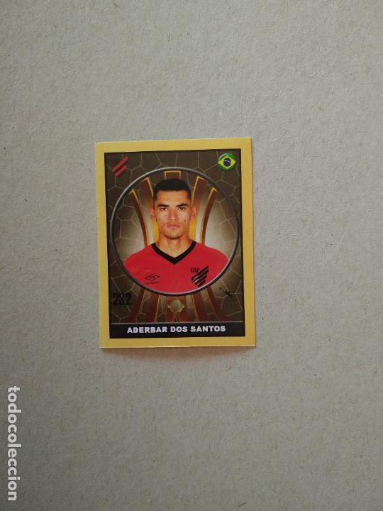 Cromos de F&uacute;tbol: 232 ADERBAR DOS SANTOS ATHLETICO PARANAENSE CROMO FUTBOL COPA LIBERTADORES 2019 BOYCOL COLECCIONES