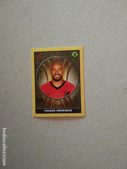 Cromos de F&uacute;tbol: 235 THIAGO HENRIQUE ATHLETICO PARANAENSE CROMO FUTBOL COPA LIBERTADORES 2019 BOYCOL COLECCIONES