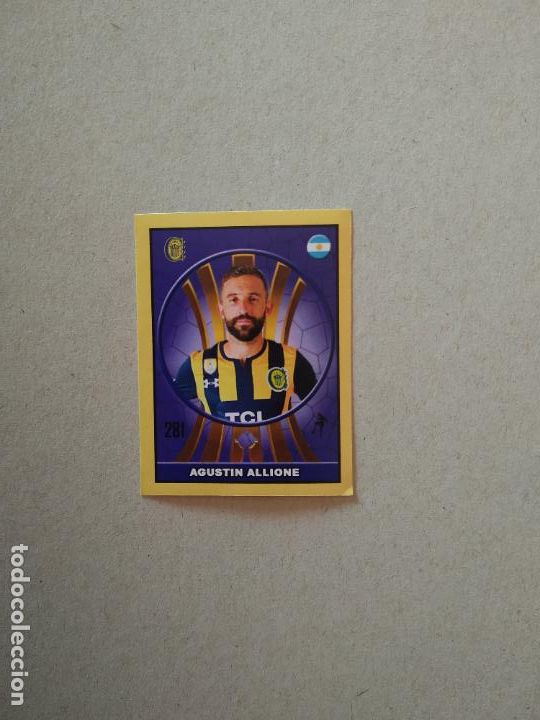 Figurine di Calcio: 281 AGUSTIN ALLIONE ROSARIO CENTRAL CROMO FUTBOL COPA LIBERTADORES 2019 BOYCOL COLECCIONES