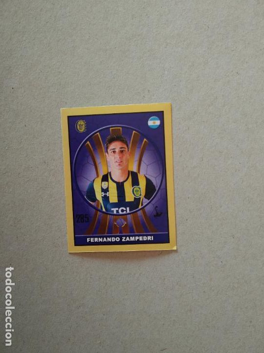 Figurine di Calcio: 285 FERNANDO ZAMPEDRI ROSARIO CENTRAL CROMO FUTBOL COPA LIBERTADORES 2019 BOYCOL COLECCIONES