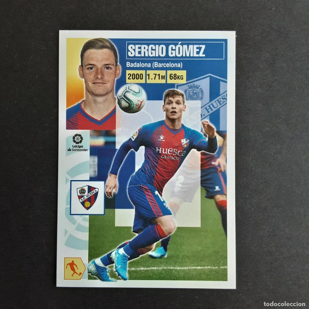 Cromos de Futebol: CROMO LIGA 2020 2021 20 21 COLECCIONES ESTE PANINI N&ordm;12B SERGIO GOMEZ-HUESCA NUNCA PEGADO