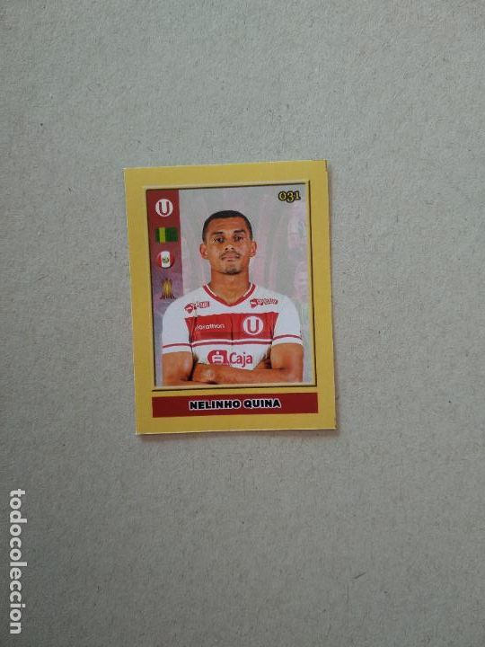 Cromos de F&uacute;tbol: 31 NELINHO QUINA UNIVERSITARIO CROMO FUTBOL COPA LIBERTADORES 2021 BOYCOL COLECCIONES