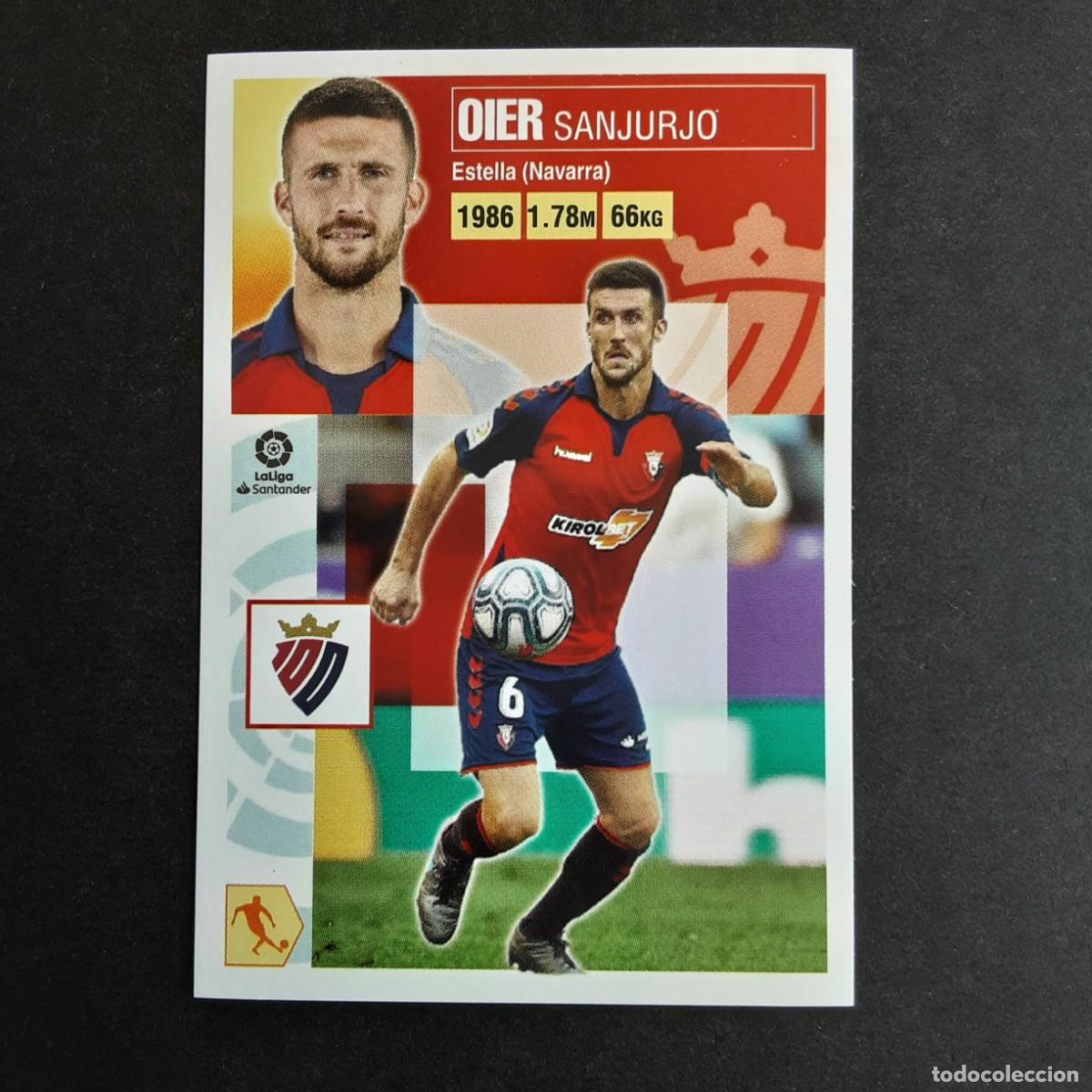Figurine di Calcio: CROMO LIGA 2020 2021 20 21 COLECCIONES ESTE PANINI N&ordm;10 OIER-OSASUNA NUNCA PEGADO