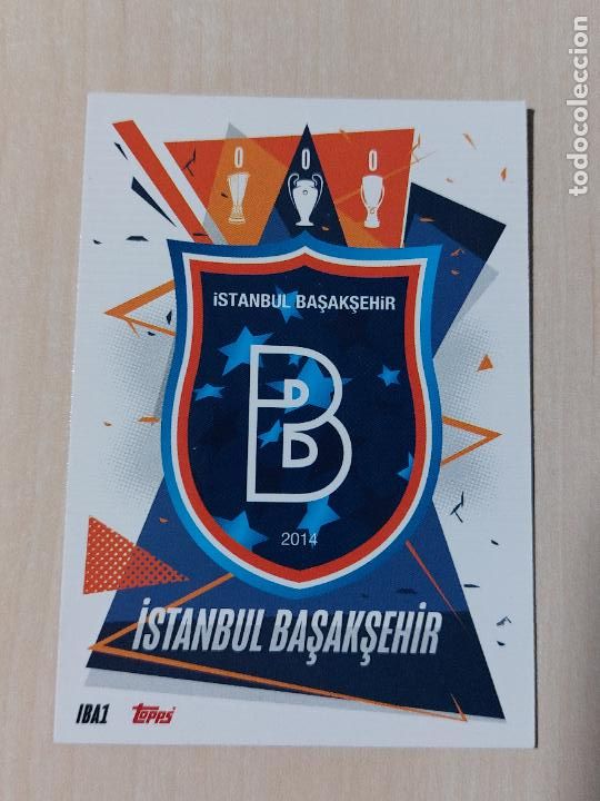 Fu&szlig;ball-Sticker: N&ordm; IBA 1 ESCUDO - TOPPS Match Attax Champions League 2020-21 - İstanbul Başakşehir FK