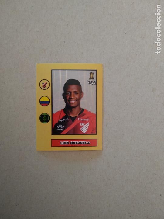 Cromos de F&uacute;tbol: 94 LUIS OREJUELA ATHLETICO PARANAENSE CROMO FUTBOL COPA LIBERTADORES 2022 BOYCOL COLECCIONES
