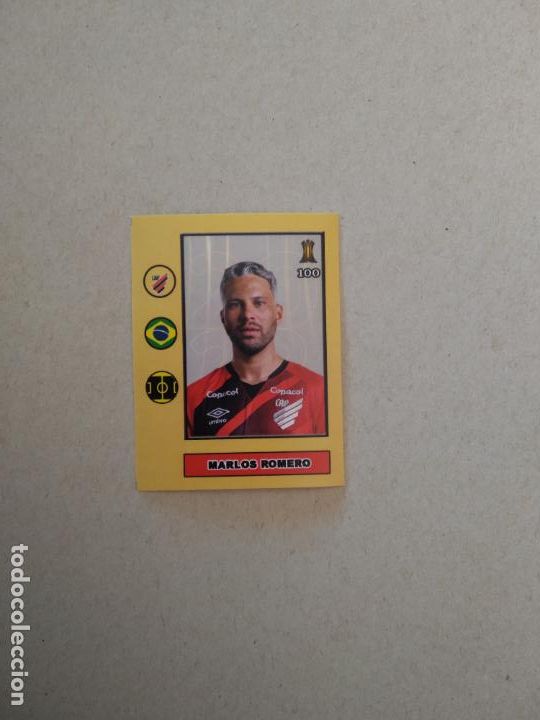 Cromos de F&uacute;tbol: 100 MARLOS ROMERO ATHLETICO PARANAENSE CROMO FUTBOL COPA LIBERTADORES 2022 BOYCOL COLECCIONES