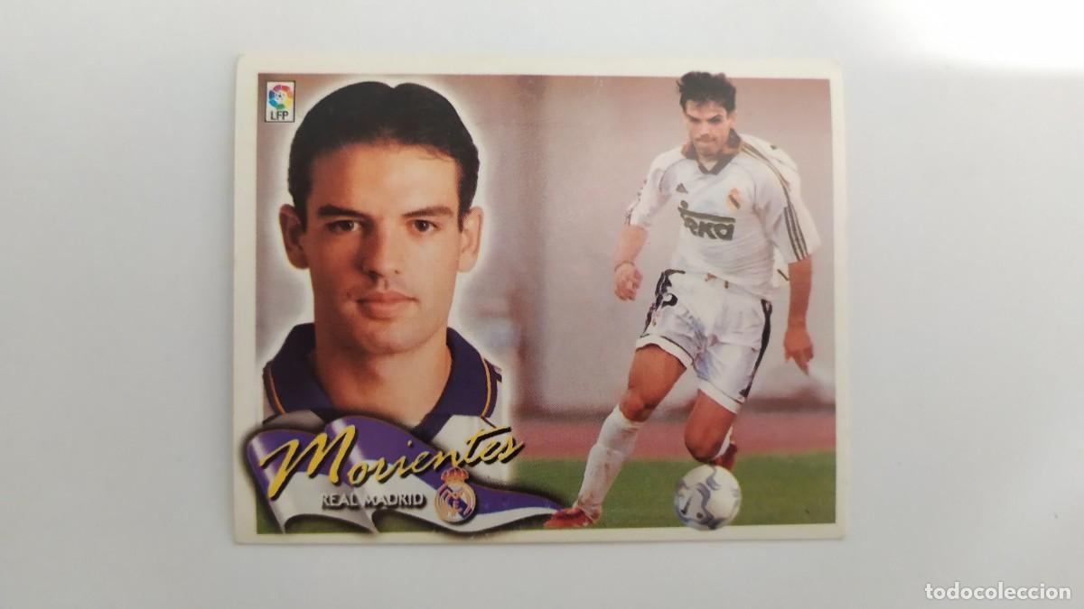 Cromos de f&uacute;tbol: MORIENTES REAL MADRID.2000-2001.EDICIONES ESTE. NUNCA PEGADO - Foto 1