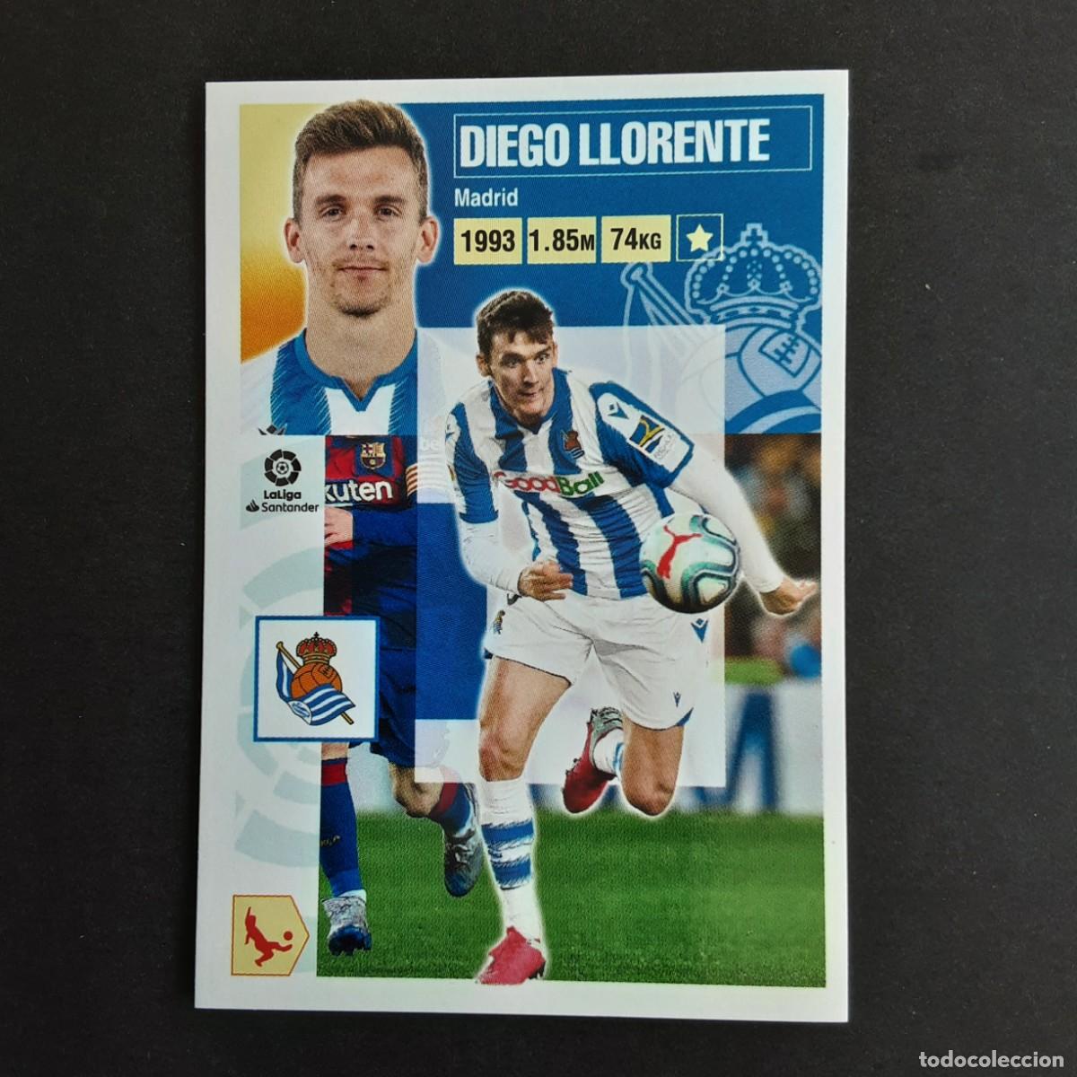 Figurine di Calcio: CROMO LIGA 2020 2021 20 21 COLECCIONES ESTE PANINI N&ordm;6A DIEGO LLORENTE-R.SOCIEDAD NUNCA PEGADO