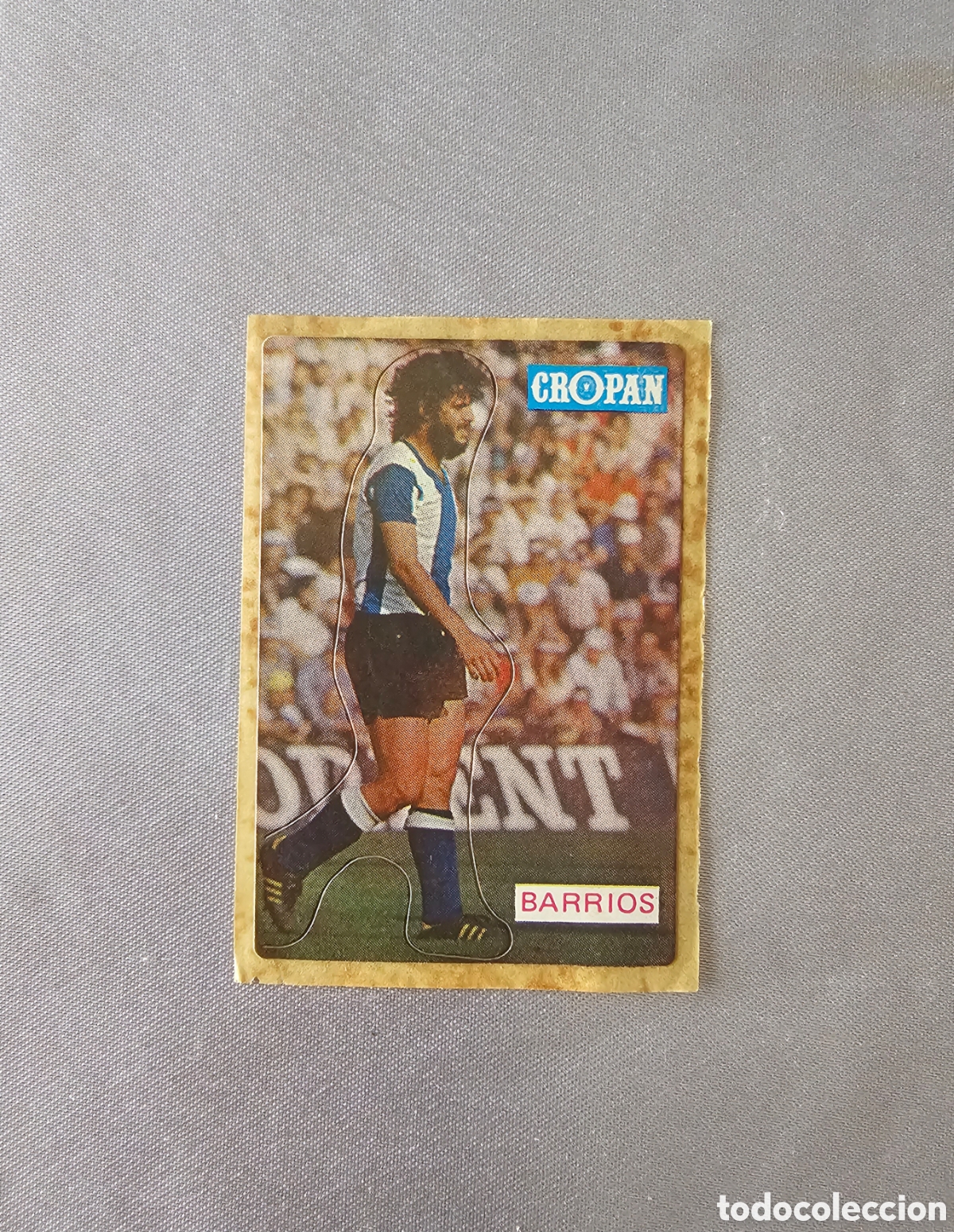 Cromos de F&uacute;tbol: CROMO FUTBOL&nbsp;BARRIOS CROPAN
