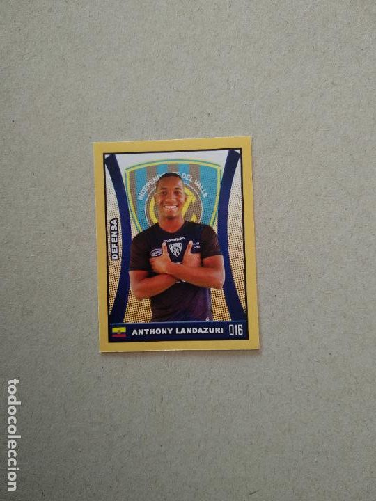 Cromos de F&uacute;tbol: 16 ANTHONY LANDAZURI INDEPENDIENTE DEL VALLE CROMO FUTBOL COPA LIBERTADORES 2020 BOYCOL COLECCIONES