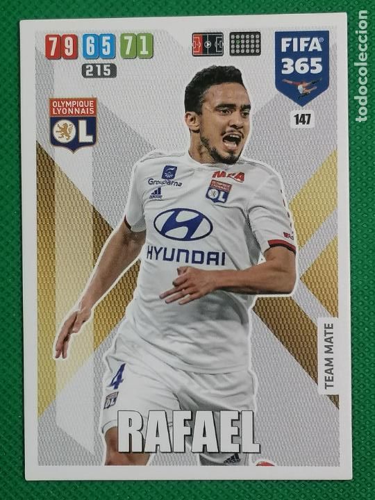 Cromos de f&uacute;tbol: 147 RAFAEL OLYMPIQUE LYONNAIS TEAM MATE FIFA 365 2019 2020 19 20
