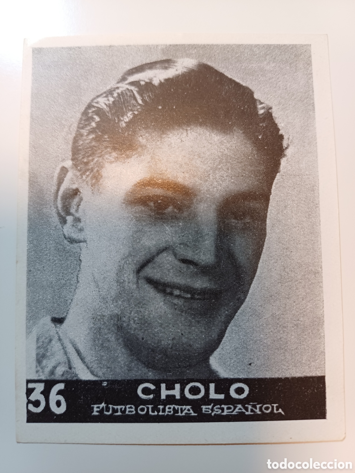 Figurine di Calcio: Cromo futbol, cholo, futbolista espa&ntilde;ol, n&ordm; 36, nuevo, muy dificil