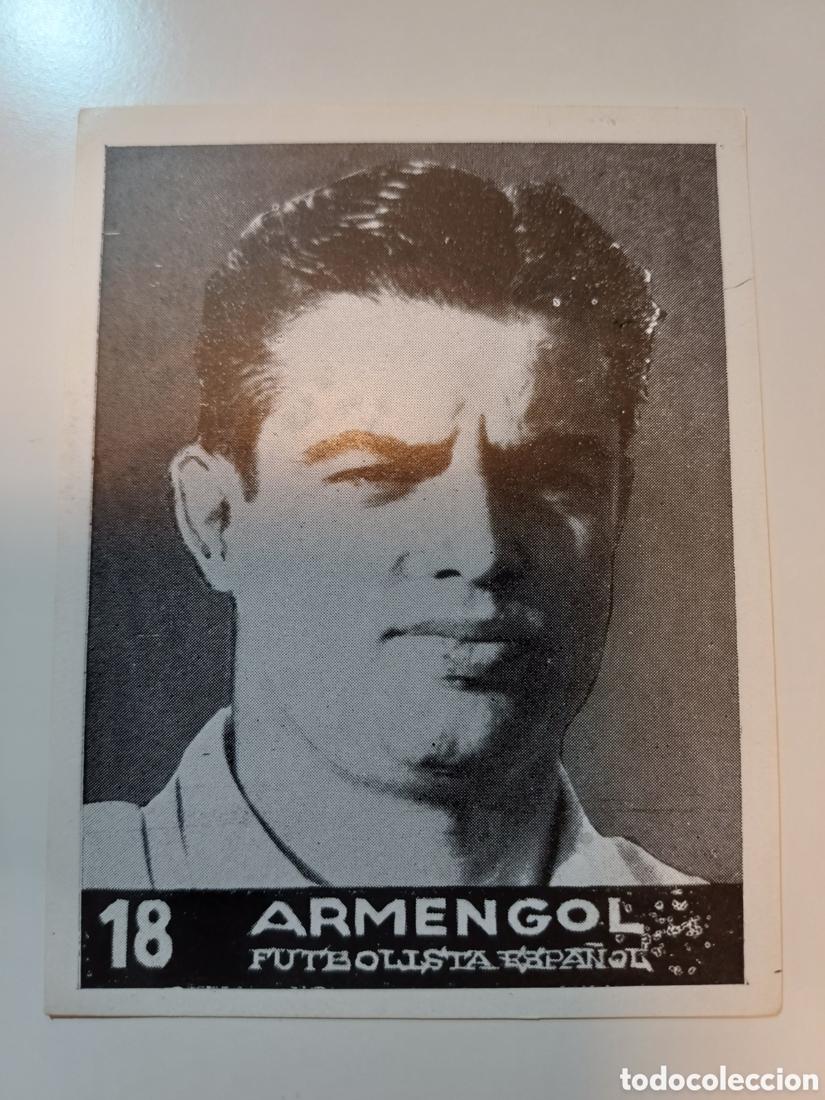 Figurine di Calcio: Cromo futbol, armengol, futbolista espa&ntilde;ol, n&ordm; 18, nuevo, muy dificil