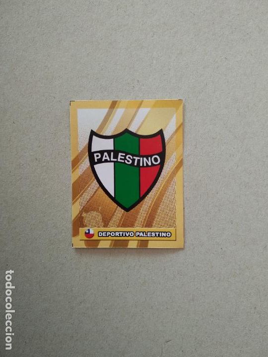 Fu&szlig;ball-Sticker: ESCUDO PALESTINO CROMO FUTBOL COPA LIBERTADORES 2020 BOYCOL COLECCIONES